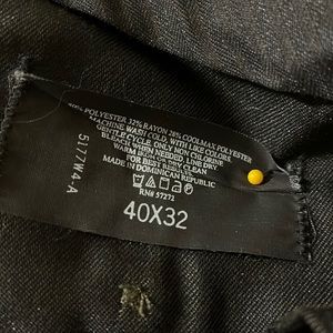 Men’s slacks.